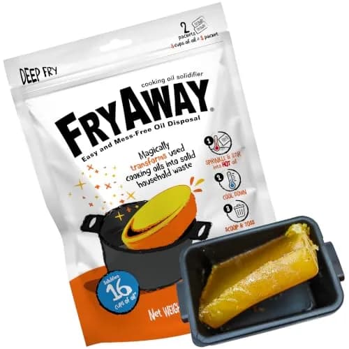 FryAway Deep Fry Oil Solidifier | Eco-Friendly, Up to 1 Gallon, Shark Tank thumbnail 1