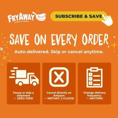 FryAway Deep Fry Oil Solidifier | Eco-Friendly, Up to 1 Gallon, Shark Tank thumbnail 9