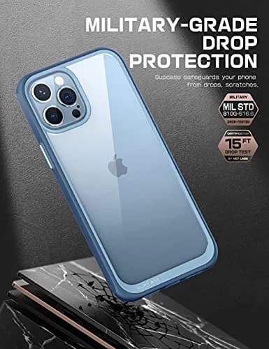 SUPCASE iPhone 13 Pro Max Case, Military-Grade Protection, Azure | Slim, Shock-Absorbent & Wireless Compatible thumbnail 4