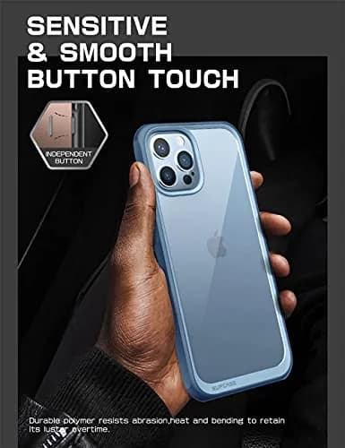 SUPCASE iPhone 13 Pro Max Case, Military-Grade Protection, Azure | Slim, Shock-Absorbent & Wireless Compatible thumbnail 7