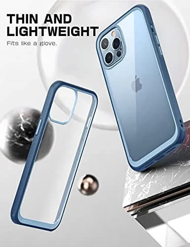SUPCASE iPhone 13 Pro Max Case, Military-Grade Protection, Azure | Slim, Shock-Absorbent & Wireless Compatible thumbnail 3