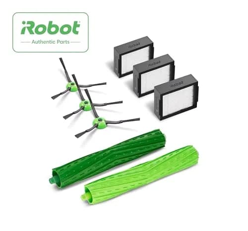 iRobot Authentic Replacement Parts Kit for Roomba e, i, j Series & Combo i5/j5 Robots | 3 Filters, 3 Brushes, 1 Rubber Brush Set thumbnail 2