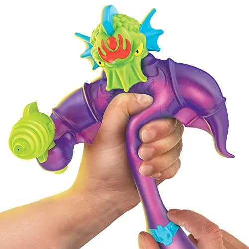 Heroes of Goo Jit Zu Galaxy Blast Blazagon vs Orbitox 2-Pack | Action Figures with Water Blasters thumbnail 3