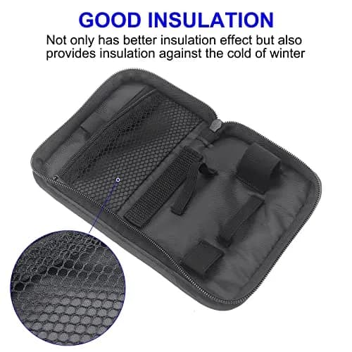 Hooshion Diabetes Travel Case, Compact Glucose Monitor Organizer, Blood Glucose Storage Bag, Diabetic Supplies, Lightweight & Durable thumbnail 8
