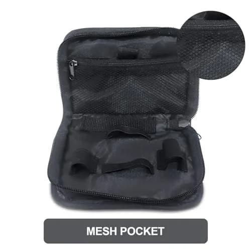 Hooshion Diabetes Travel Case, Compact Glucose Monitor Organizer, Blood Glucose Storage Bag, Diabetic Supplies, Lightweight & Durable thumbnail 9