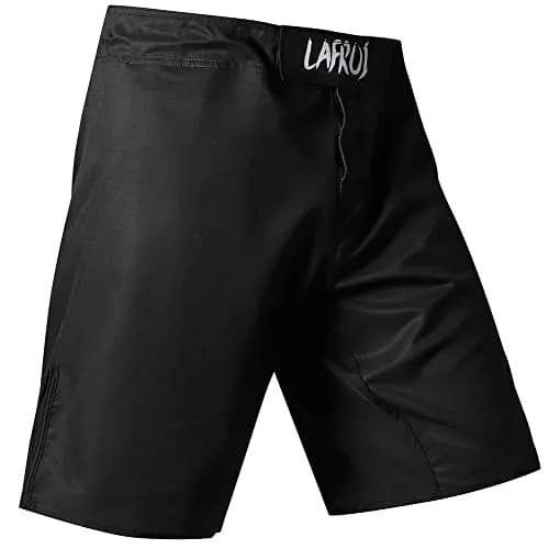LAFROI MMA Cross Training Shorts | Durable Microfiber Fight Wear with Drawstring & Pockets (MD) thumbnail 5