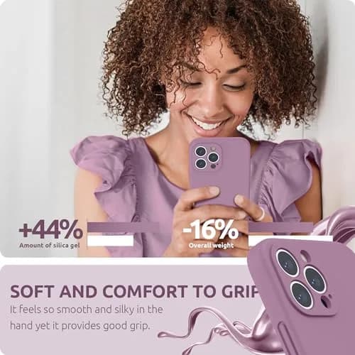 SURPHY Liquid Silicone Case for iPhone 13 Pro Max 6.7 inch | Camera & Drop Protection thumbnail 6