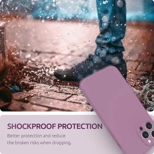 SURPHY Liquid Silicone Case for iPhone 13 Pro Max 6.7 inch | Camera & Drop Protection thumbnail 7