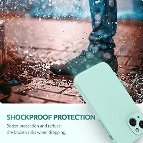 SURPHY Liquid Silicone iPhone 13 Mini Case with Screen Protector | Camera & Drop Protection (70-120 chars) thumbnail 7