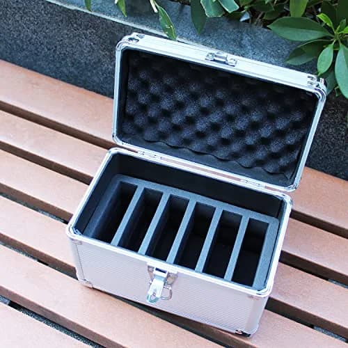 GLOTRENDS B10 10-slot Storage Box for 3.5 Inch HDD | Water Resistant & Portable thumbnail 4