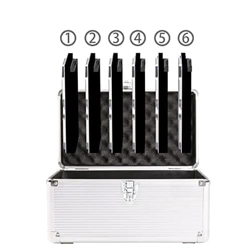 GLOTRENDS B10 10-slot Storage Box for 3.5 Inch HDD | Water Resistant & Portable thumbnail 3