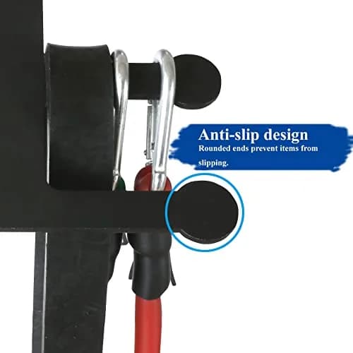 Lovind Resistance Band Rack Storage Hanger | 8kg Capacity, 24cm L x 20.5cm W x 4cm H thumbnail 3