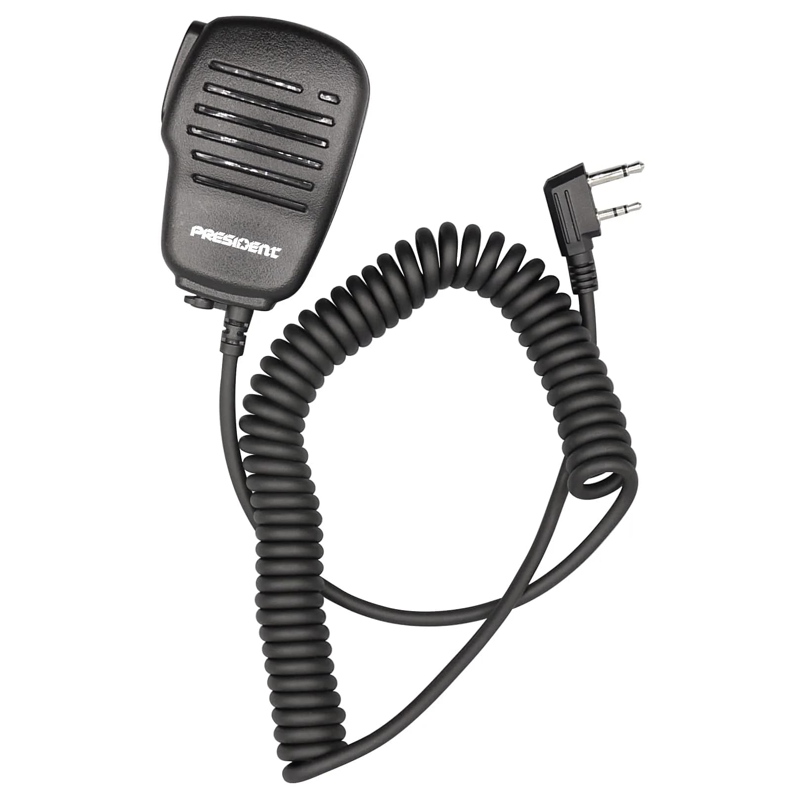President Randy FCC Speaker Microphone | Multipurpose Condenser Mic for Microphones & Accessories — Black