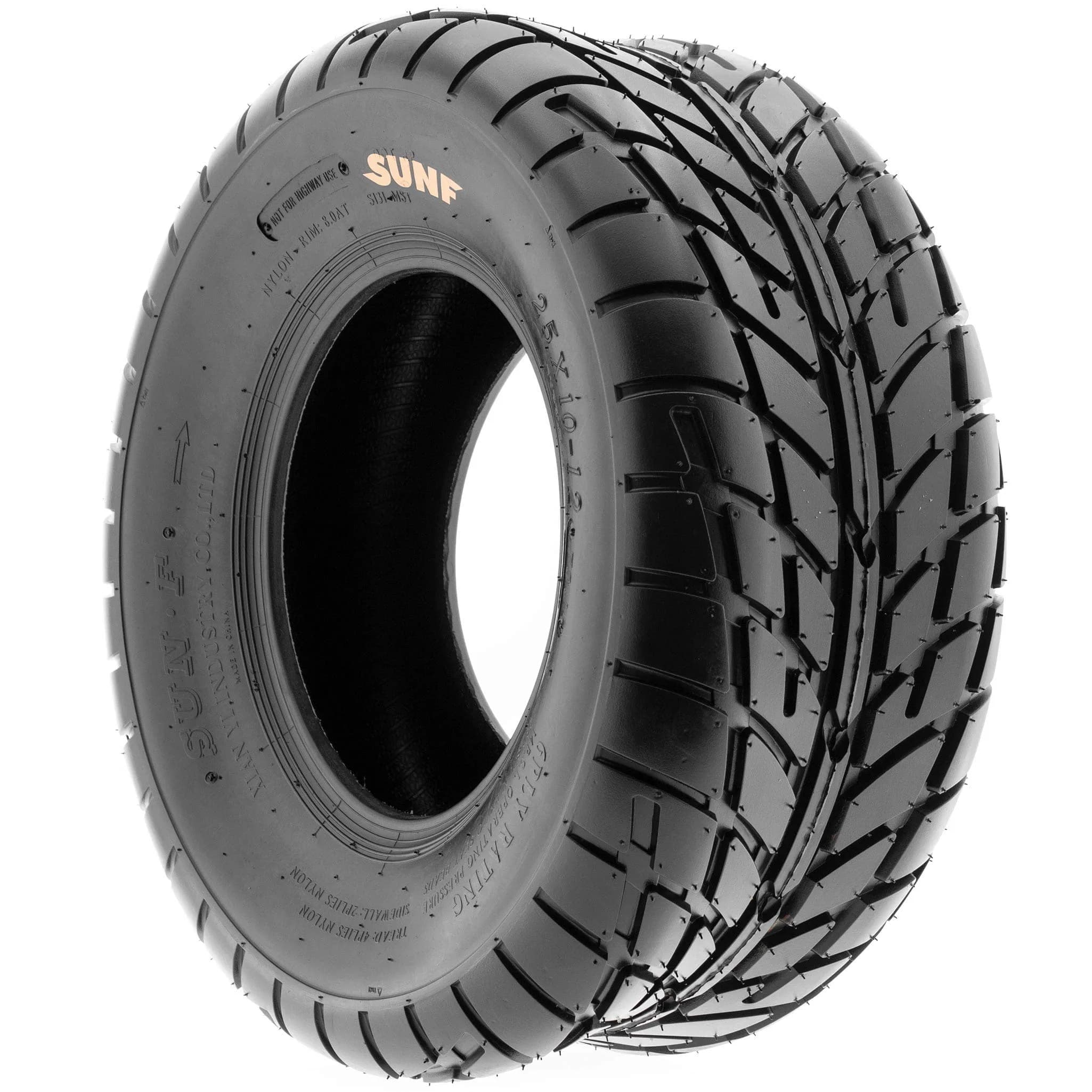 SUNF A021 TT Sport ATV UTV Dirt & Flat Track Tires 25x11-12 | 6 PR Tubeless for Racing & Hard Terrain thumbnail 7