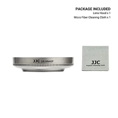 JJC Silver Camera Lens Hood for Nikon NIKKOR Z DX 16-50mm f/3.5-6.3 VR | Replaces HN-40, Compatible w 46mm Cap & Filter thumbnail 6