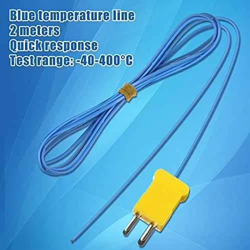 Frienda 2 Meter K-Type Temperature Sensor -40 to 400°C Waterproof Probe for Thermocouple Sensors (10 Pieces) | Precision Measurement thumbnail 4