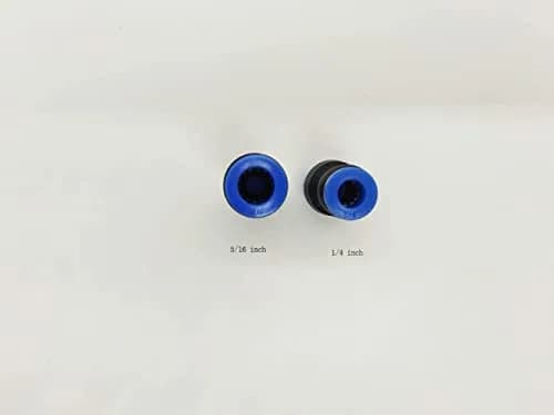 ROZESAZZ Pneumatic Quick Connector 5/16" OD x 1/4" OD Straight Reducer Union (Pack of 10) | Connects Different Tube Sizes thumbnail 2