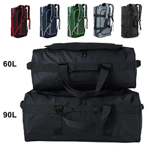 MIER Water Resistant Heavy Duty Duffle Bag 90L | Versatile Travel & Gym Companion thumbnail 7
