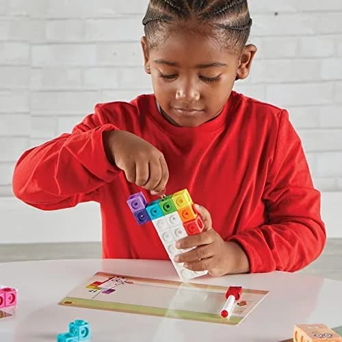 hand2mind MathLink Cubes Numberblocks 11-20 Activity Set | 290 Pieces, Ages 3+ thumbnail 4