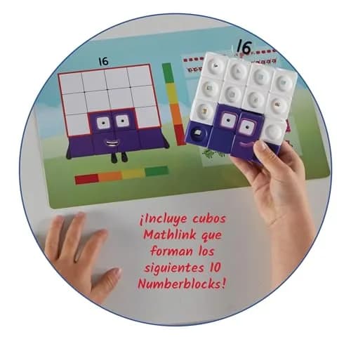 hand2mind MathLink Cubes Numberblocks 11-20 Activity Set | 290 Pieces, Ages 3+ thumbnail 2
