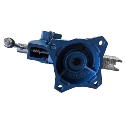Baileigh Industrial Bench Vise, 5-1/2" Jaw Width, 6" Max Jaw Opening | Ductile Cast Iron, 3.5 Tons Clamping Force thumbnail 5