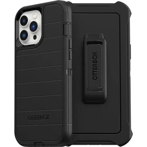 OtterBox Defender Series Case for iPhone 13 Pro Max & 12 Pro Max - Black | Rugged Drop Protection thumbnail 4