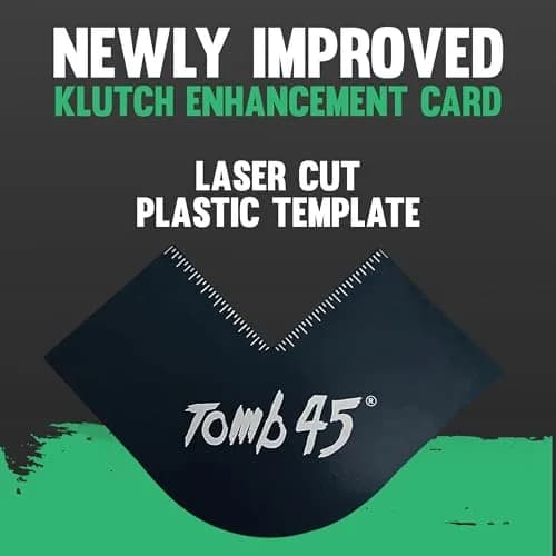 Tomb45 Black Klutch Card for Hairline Enhancement | 11cm x 11.1cm x 0.6cm thumbnail 5