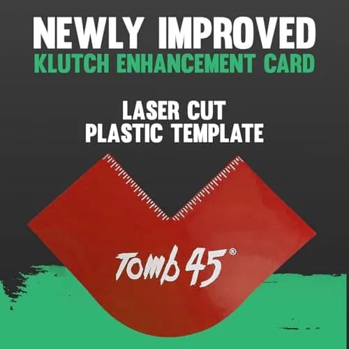 Tomb45 Color Enhancement Klutch Card Red | Laser-Cut Plastic Template for Precise Lineups & Color Application thumbnail 6