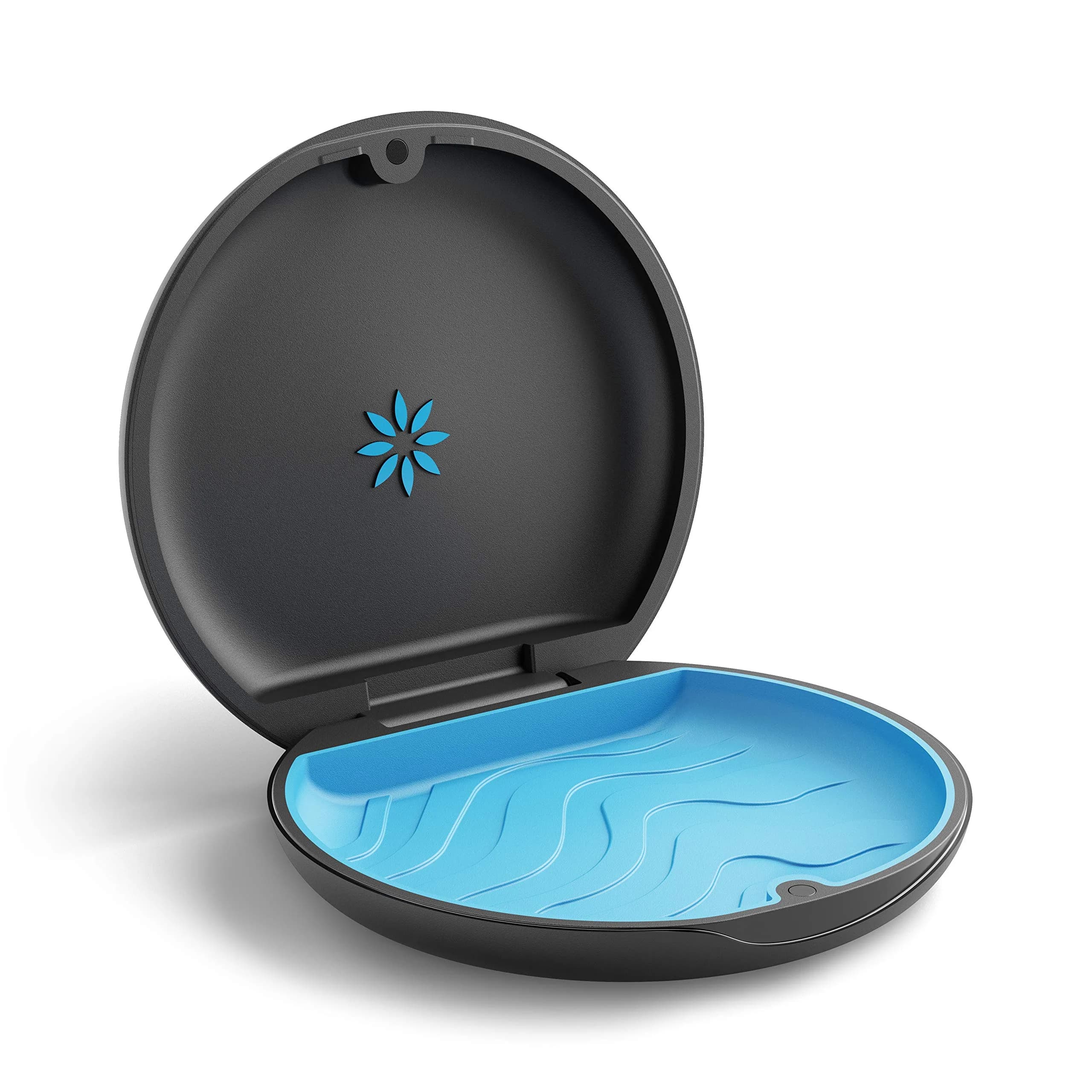INVISALIGN Aligner and Retainer Case, Purple Daisy | Official Invisalign Case with Magnetic Closure - view 2