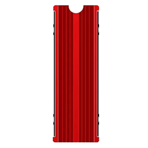 SGTKJSJS M.2 Heatsink Cooler 2280 SSD Double-Sided Heat Sink with Thermal Silicone Pad for PS5/PC NVME M.2 SSD (Red) | 76.2mm x 24.13mm x 10.16mm thumbnail 1
