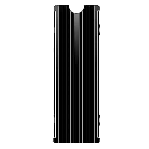 SGTKJSJS M.2 SSD Heatsink Cooler 2280 Double-Sided Heat Sink with Thermal Pad for PS5/PC NVME M.2 SSD (Black, 3 x 0.95 x 0.4 inches) thumbnail 1