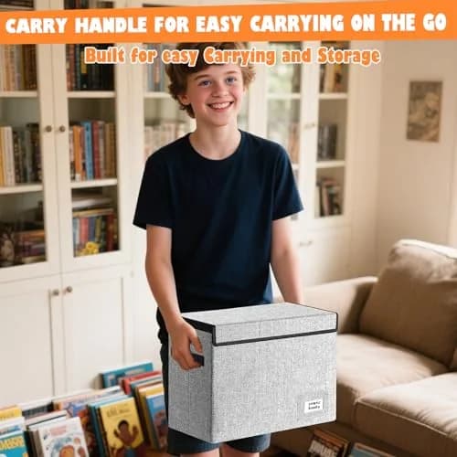 Leffis 2 Pack Comic Book Storage 15.5" x 7.5" x 11.3" | Holds 150 Comics Heavy Duty thumbnail 7