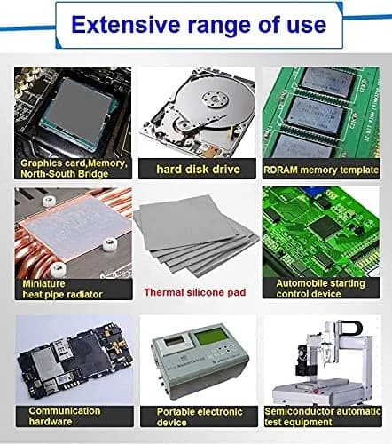 OwlTree 3 Pack Thermal Pads 100x100mm (0.5mm, 1mm, 1.5mm) | 12.8W/mK High Conductivity thumbnail 3