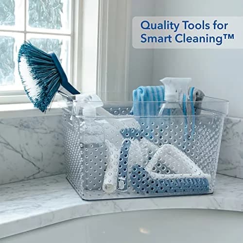 Unger EZ Reach Shower Tub and Tile Scrub Brush 1 Count | Non-Scratch Bathroom Cleaning Tool thumbnail 8