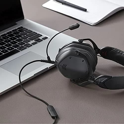 V-MODA BoomPro X Microphone for PC Gaming & Communication | Wired 3.5mm Jack, 2m Cable | Black thumbnail 2