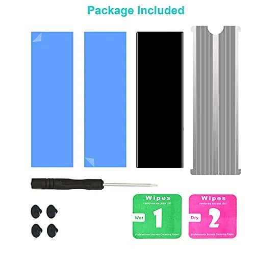 SGTKJSJS M.2 Heatsink Cooler 2280 SSD Double-Sided Heat Sink with Thermal Silicone Pad, 76mm (3") | Enhances PC Performance thumbnail 6
