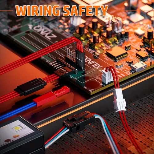 PEBA Ratchet Crimping Tool Kit with Wire Stripper & 26 Types of Connectors | AWG 32-20 (0.03-0.5mm²) thumbnail 5