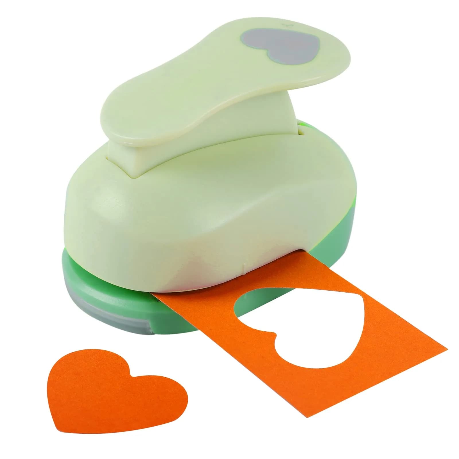 UCEC 1.5 Inch Circle Hole Punch | Perfect for Crafting & Scrapbooking — Heart / 2 Inch