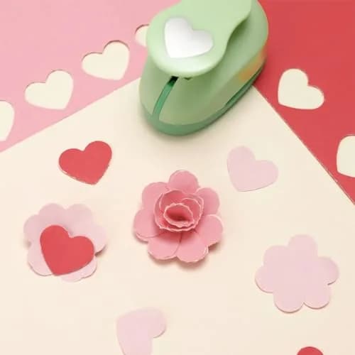 UCEC 2 Inch Heart Hole Punch | Heart Shape Craft Punch for Paper Crafts, Scrapbooking thumbnail 9