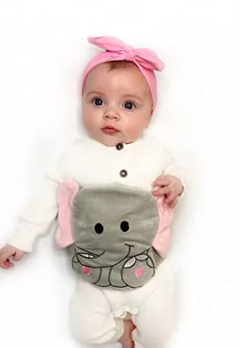 Bebon Baby Colic Gas and Upset Stomach Relief Belly Hugger 15.5 to 22 Inch | Gentle Compression & Soothing Heat for Newborns thumbnail 6