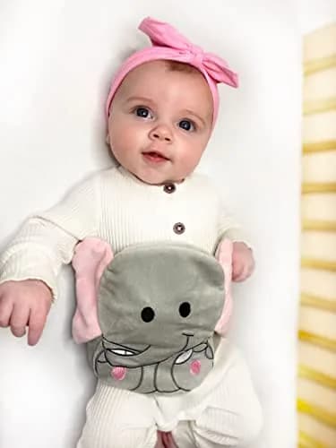 Bebon Baby Colic Gas and Upset Stomach Relief Belly Hugger 15.5 to 22 Inch | Gentle Compression & Soothing Heat for Newborns thumbnail 8