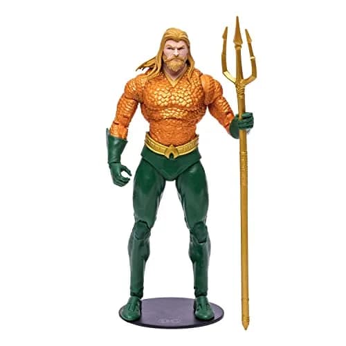 McFarlane Toys DC Multiverse Aquaman (Endless Winter) 7" Action Figure with Accessories | Detailed Poseable Collectible for DC Fans thumbnail 1