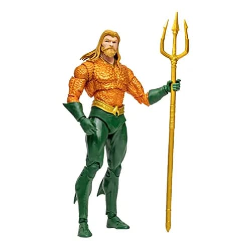 McFarlane Toys DC Multiverse Aquaman (Endless Winter) 7" Action Figure with Accessories | Detailed Poseable Collectible for DC Fans thumbnail 4