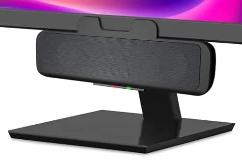 Cyber Acoustics CA-2890 USB Speaker Bar 10W | Clip-On Monitor Mount Design thumbnail 1