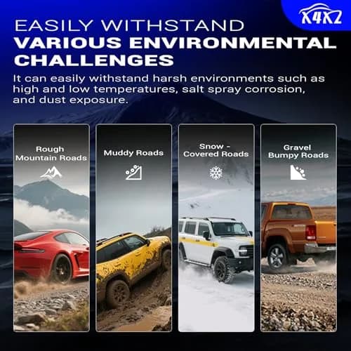 X4XZ Zinc-Nickel Alloy Front Stabilizer Sway Bar Links for Toyota Pontiac | OE-Style Replacement, Rust-Resistant (70-120c) thumbnail 7