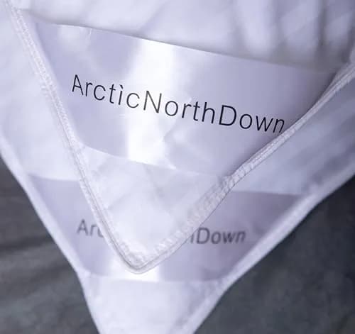 ArcticNorthDown King Size Goose Down Feather Pillow 51cm x 91cm (20in x 36in) | Hotel Collection for All Sleepers thumbnail 5