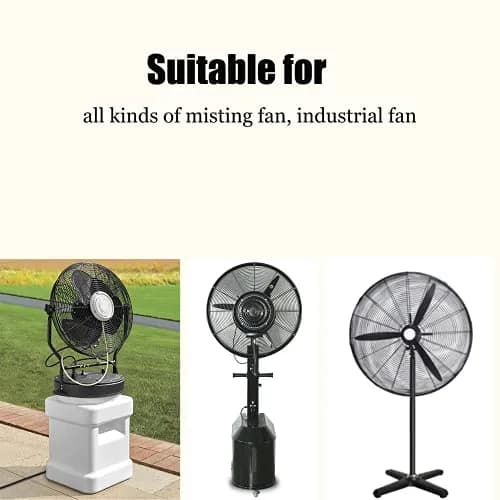 J&C Waterproof Fan Cover Heavy Duty 23.6x11x61in | Industrial Dustproof & Easy to Clean thumbnail 5