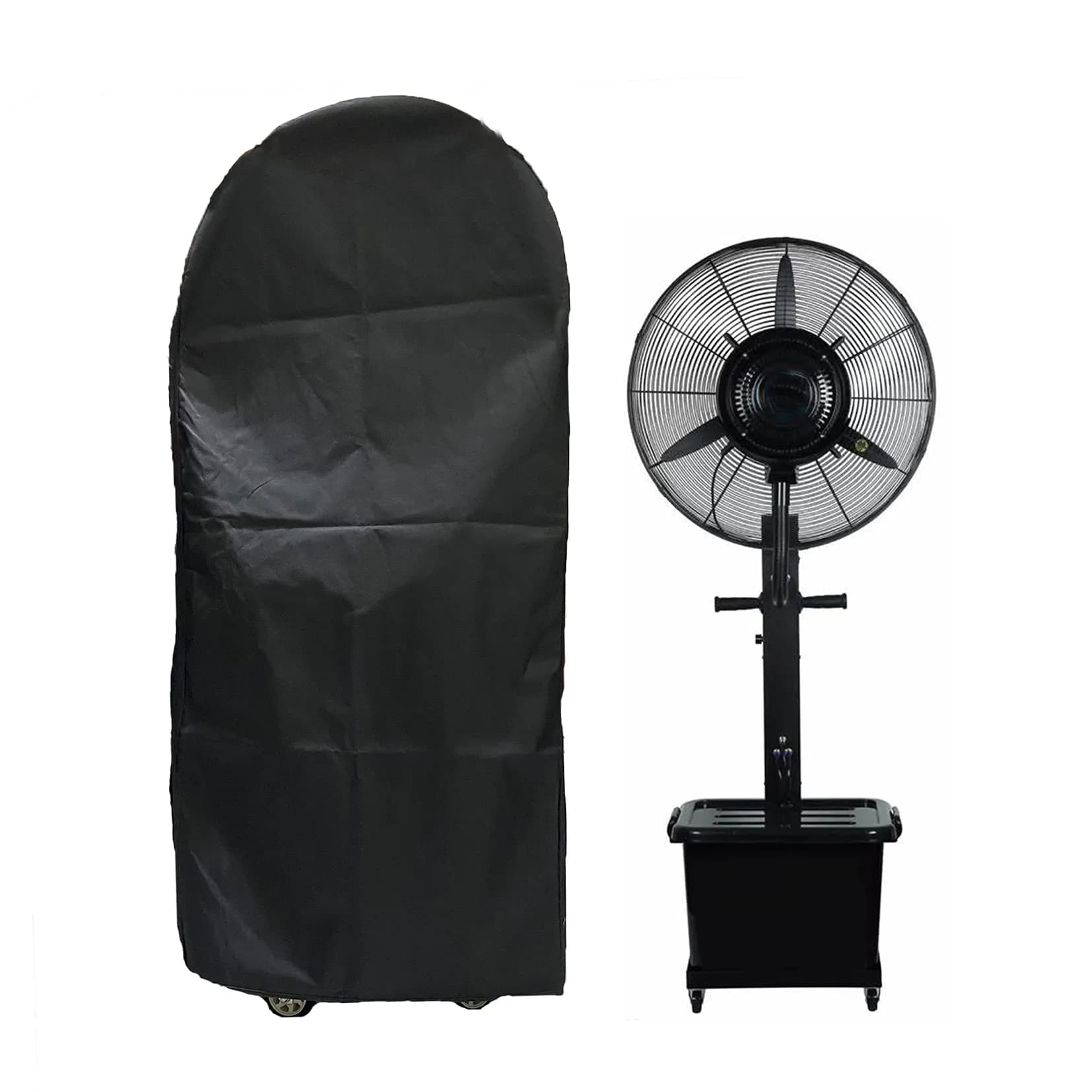 J&C Waterproof Fan Cover Heavy Duty 23.6x11x61in | Industrial Dustproof & Easy to Clean - main product image