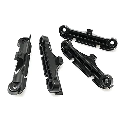 RLECS Black CPU Fan Support Bracket Clips for AM4 | Durable Plastic Mounting Support thumbnail 2