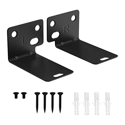 tiebutie Soundbar Wall Mount for Bose WB-300 SoundTouch 300 Smart Soundbar | Stainless Steel Bracket with Hardware Kit thumbnail 1